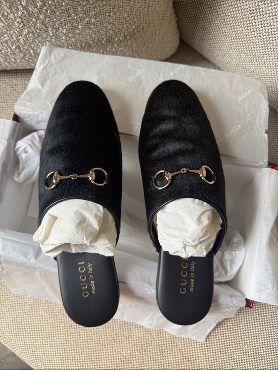 Gucci Shoes - {Gucci} Calf Hair Mules